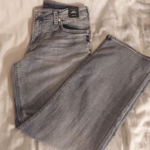 Men's Silver jeans NWT